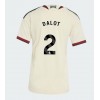 Manchester United Diogo Dalot #2 Tredjedrakt Kvinner 2026-27 Kortermet